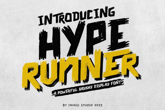 Download Hype Runner - Brushy Display - Display Collection