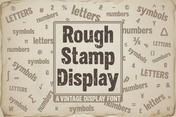 Download Rough Stamp Display - Display Collection
